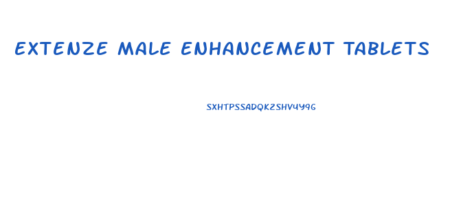 Extenze Male Enhancement Tablets