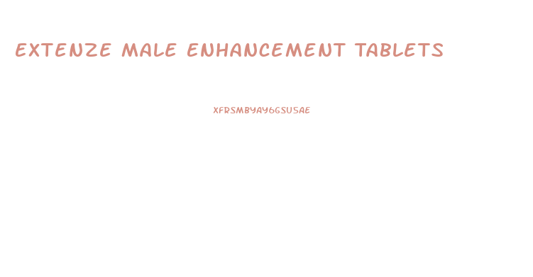 Extenze Male Enhancement Tablets