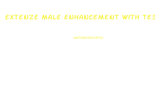 Extenze Male Enhancement With Testosterone Boost Details