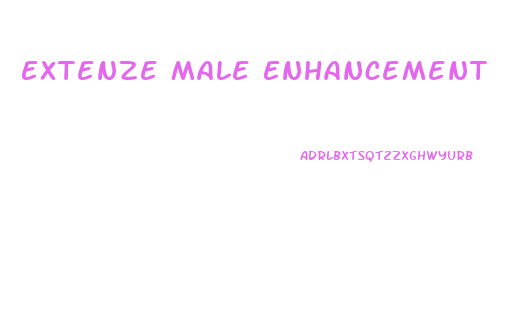 Extenze Male Enhancement