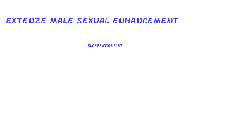 Extenze Male Sexual Enhancement