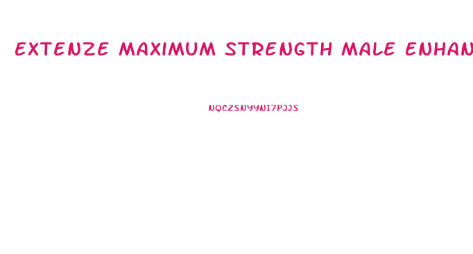 Extenze Maximum Strength Male Enhancement Liquid Big Cherry