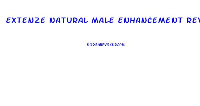Extenze Natural Male Enhancement Review