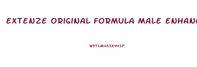 Extenze Original Formula Male Enhancement Liquid