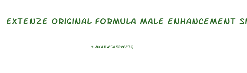 Extenze Original Formula Male Enhancement Side Effects