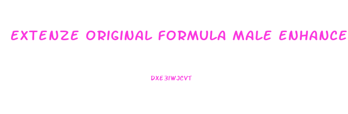 Extenze Original Formula Male Enhancement