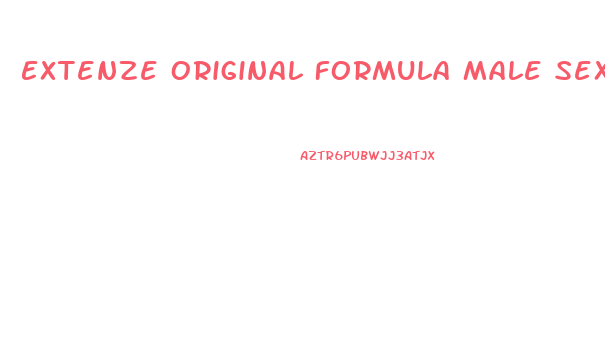 Extenze Original Formula Male Sexual Enhancement