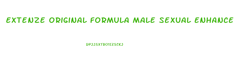 Extenze Original Formula Male Sexual Enhancement Tablets15ea