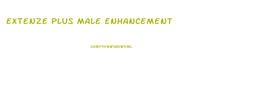 Extenze Plus Male Enhancement