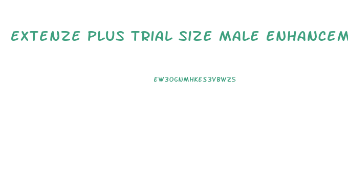 Extenze Plus Trial Size Male Enhancement Pills 5ct