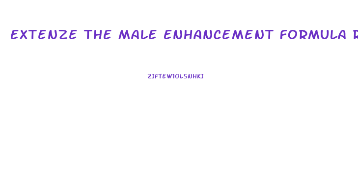 Extenze The Male Enhancement Formula Rewiew
