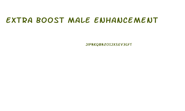 Extra Boost Male Enhancement