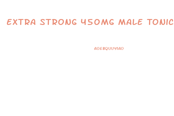 Extra Strong 450mg Male Tonic Enhancer