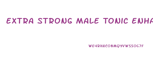 Extra Strong Male Tonic Enhancer 2 Herbal Capsules