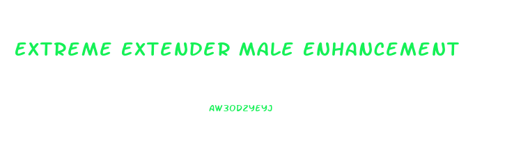 Extreme Extender Male Enhancement