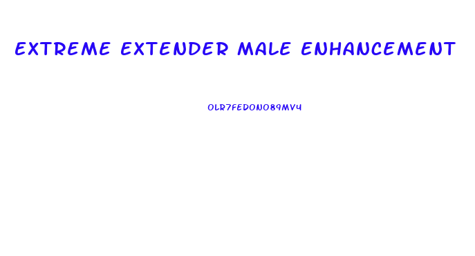 Extreme Extender Male Enhancement