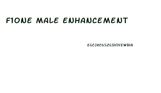 F1one Male Enhancement