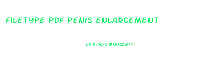 Filetype Pdf Penis Enlargement