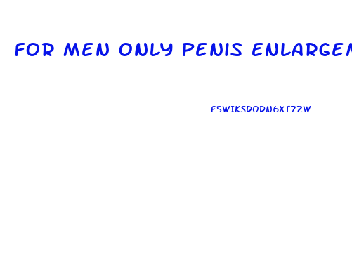For Men Only Penis Enlargement Traction