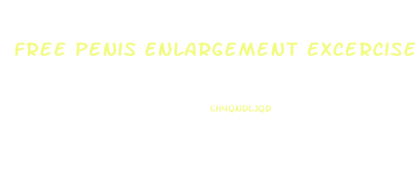 Free Penis Enlargement Excercise Program