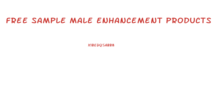 Free Sample Male Enhancement Products