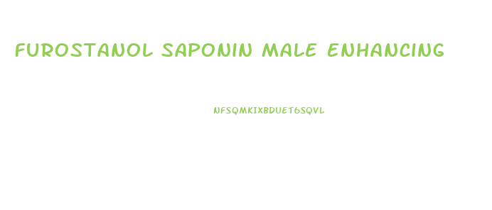 Furostanol Saponin Male Enhancing