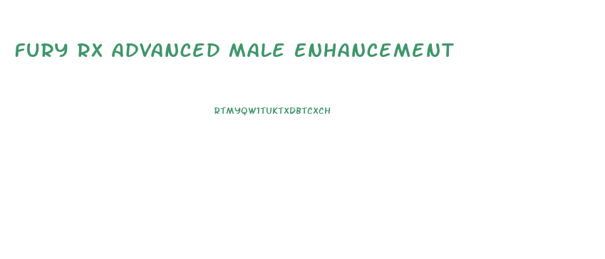 Fury Rx Advanced Male Enhancement