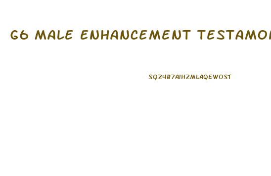 G6 Male Enhancement Testamonials