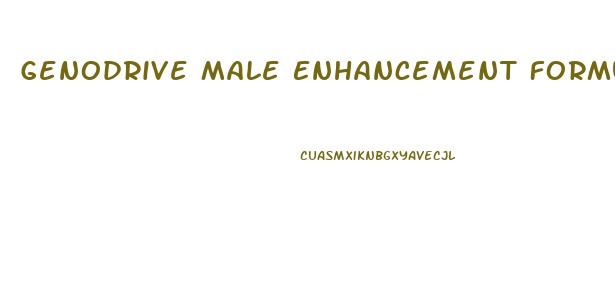 Genodrive Male Enhancement Formula