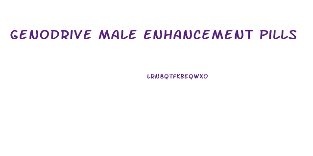 Genodrive Male Enhancement Pills