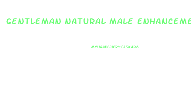 Gentleman Natural Male Enhancement