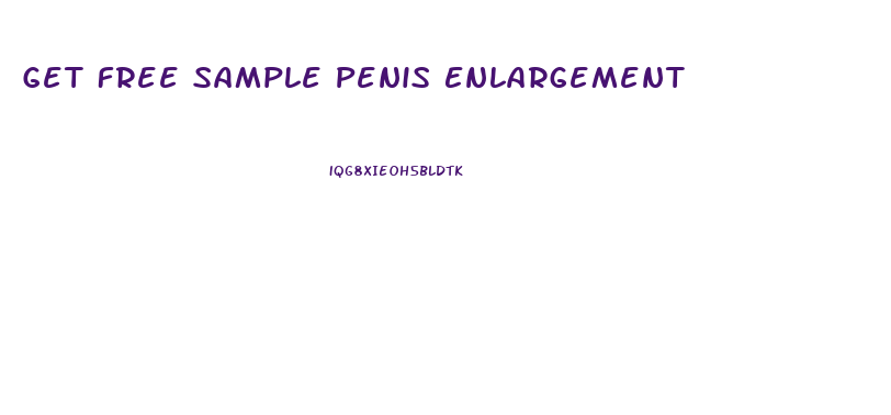 Get Free Sample Penis Enlargement