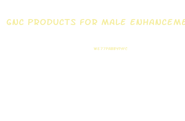 Gnc Products For Male Enhancement