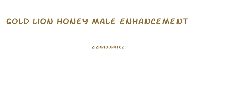 Gold Lion Honey Male Enhancement