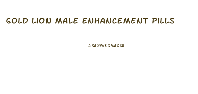 Gold Lion Male Enhancement Pills