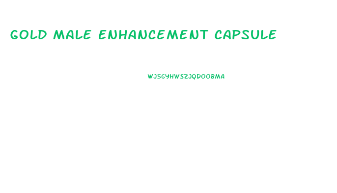 Gold Male Enhancement Capsule