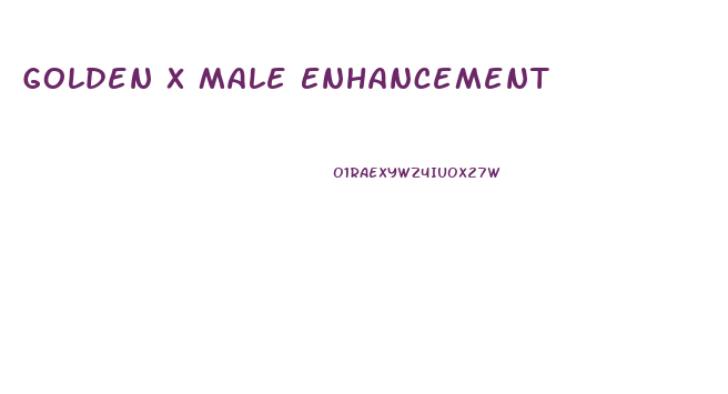 Golden X Male Enhancement