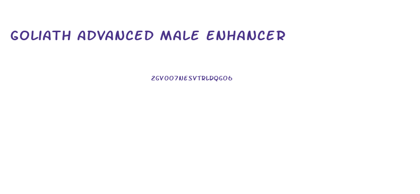 Goliath Advanced Male Enhancer