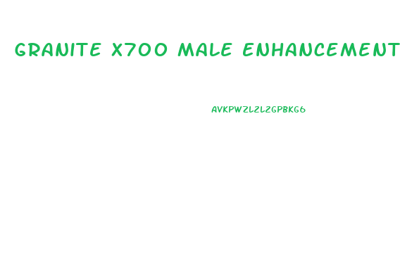 Granite X700 Male Enhancement Testosterone