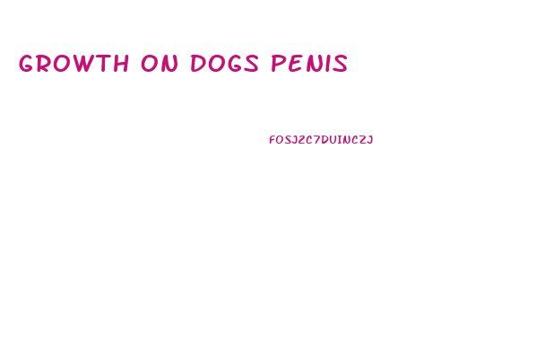 Growth On Dogs Penis