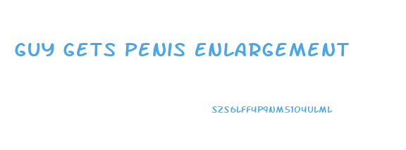 Guy Gets Penis Enlargement