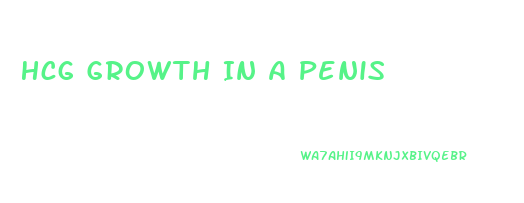 Hcg Growth In A Penis