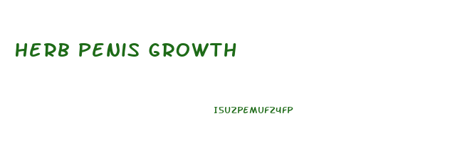Herb Penis Growth