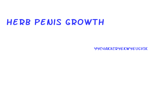 Herb Penis Growth