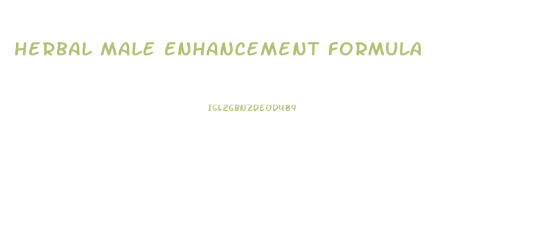 Herbal Male Enhancement Formula