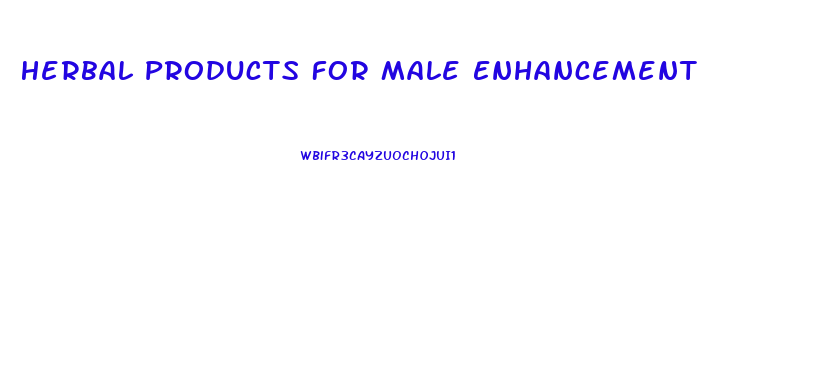 Herbal Products For Male Enhancement