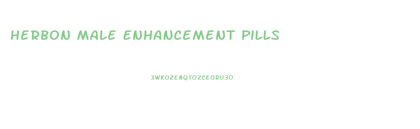 Herbon Male Enhancement Pills
