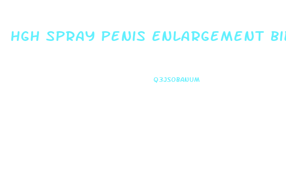 Hgh Spray Penis Enlargement Bible