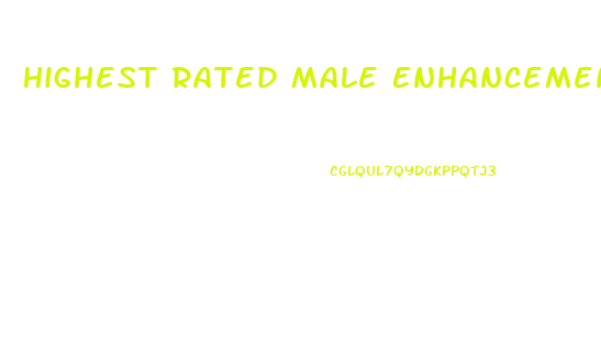 Highest Rated Male Enhancement Pill