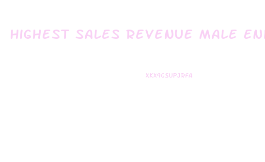 Highest Sales Revenue Male Enhancement Pills